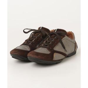 「BALLY」 ローカットスニーカー 23cm ブラウン レディース