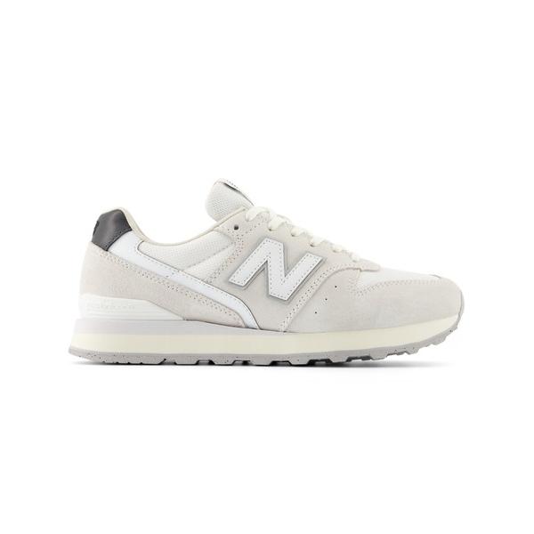 「New Balance」 ローカットスニーカー 24.0cm ライトグレー レディース