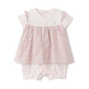 ベビー服 ロンパース 花柄ショートオールの買取情報