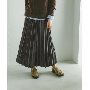 「GLOBAL WORK」 プリーツスカート - グレー系その他6 レディース