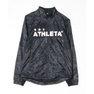 「ATHLETA」 刺繍ブルゾン S ブラック メンズ