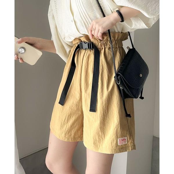 「Java」 ショートパンツ MEDIUM ベージュ レディース