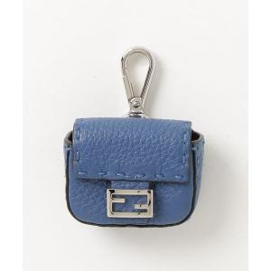 「FENDI」 ケース - ブルー レディース