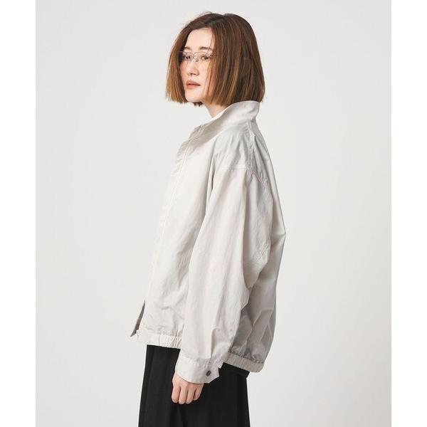 ブルゾン アウター 「conte」スタンドカラー ジップブルゾン レディース