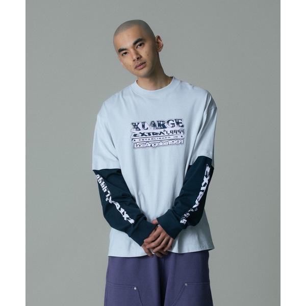 tシャツ EXTRALARGE LAYERED L/S TEE メンズ レディース
