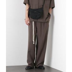 ワイドパンツ スラックス 「メランジドライ」ワイドスラックス(セットアップ可) メンズ｜ZOZOTOWN Yahoo!店