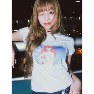 tシャツ 「新世紀エヴァンゲリオンコラボ」レイ アスカ 儚げTシャツ レディース