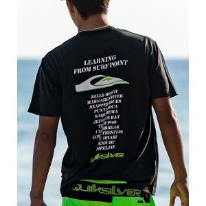ラッシュガード QUIKSILVER/クイックシルバー 水着 ラッシュガード 半袖 Tシャツ UVカット 速乾 遮熱 ストレッチ 水陸両用 QLY262004 メンズ