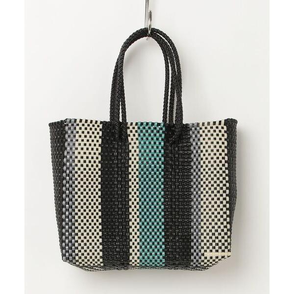 かごバッグ カゴバッグ 「Moon Bird/ムーンバード」手編みのメルカドバッグ / S-1