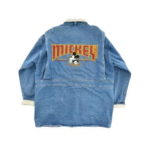 カバーオール 「USED」90’s Disney デニム カバーオール メンズ レディース