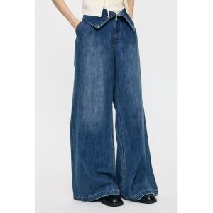 ジーンズ デニム デニムパンツ 「再入荷」CORSET DESIGN BAGGY レディース