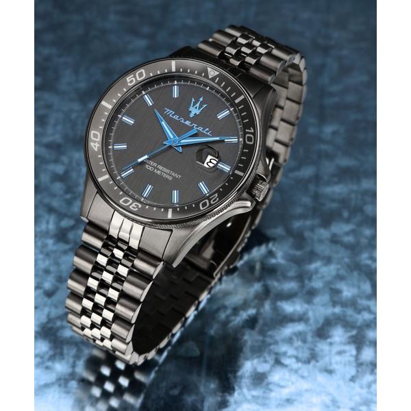 腕時計 「Maserati/マセラティ」スフィーダ - 44ｍｍ ダークガン ダイヤル ダークガン ...