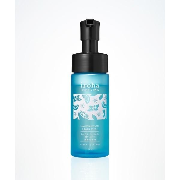 ボディソープ iroha INTIMATE WASH「 FOAM TYPE 」シトラスノートとミント...
