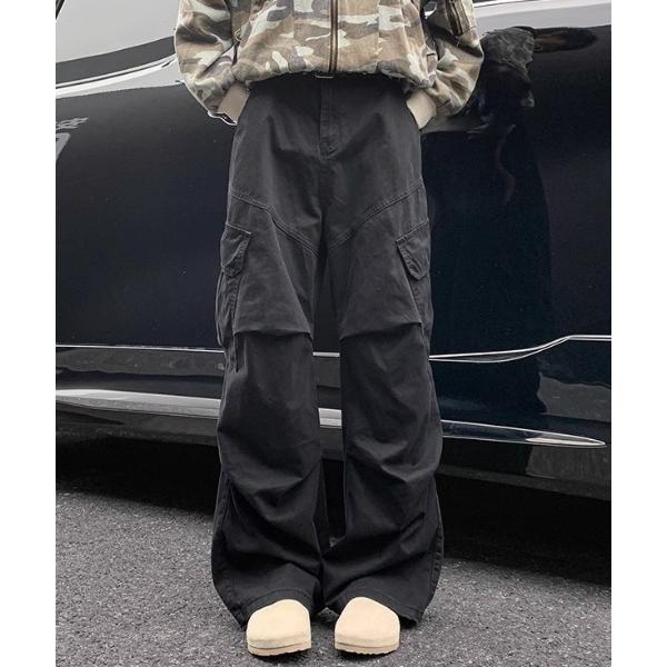 カーゴパンツ 「26年春夏新作」カラーカーゴパンツ メンズ