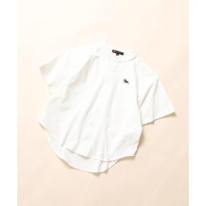 ブラウス シャツ POLOCHAMPS マルチファンクション BIG シャツ  半袖 kids キッズ 子供服 男の子 女の子