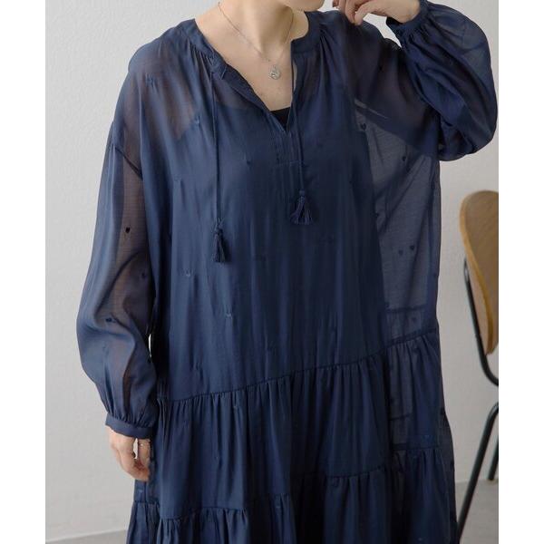 ワンピース ハート刺繍ワンピース「SUM1 STYLE」