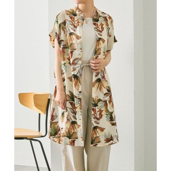 チュニック 花柄ボタンワンピース「SUM1 STYLE」