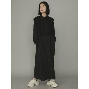 「COTORICA」 長袖ワンピース FREE ブラック レディース