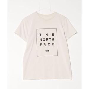 「THE NORTH FACE」 半袖Tシャツ M ベージュ レディース
