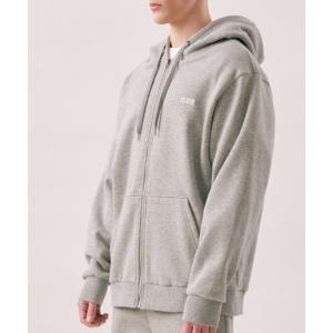 「FCMM」 ジップアップパーカー LARGE グレー メンズ