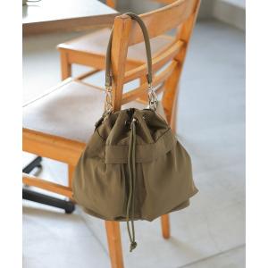 「GLOBAL WORK」 2WAYバッグ ONE SIZE カーキ レディース