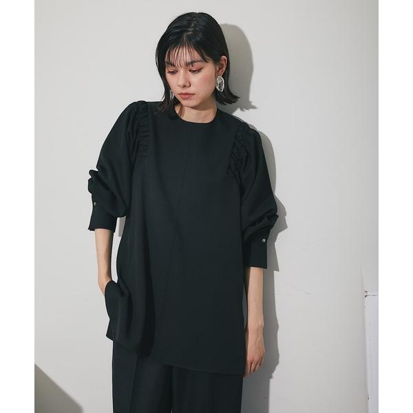 「SMILE ORCHID」 長袖ブラウス M ブラック レディース
