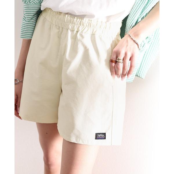 「Java」 ショートパンツ SMALL オフホワイト レディース