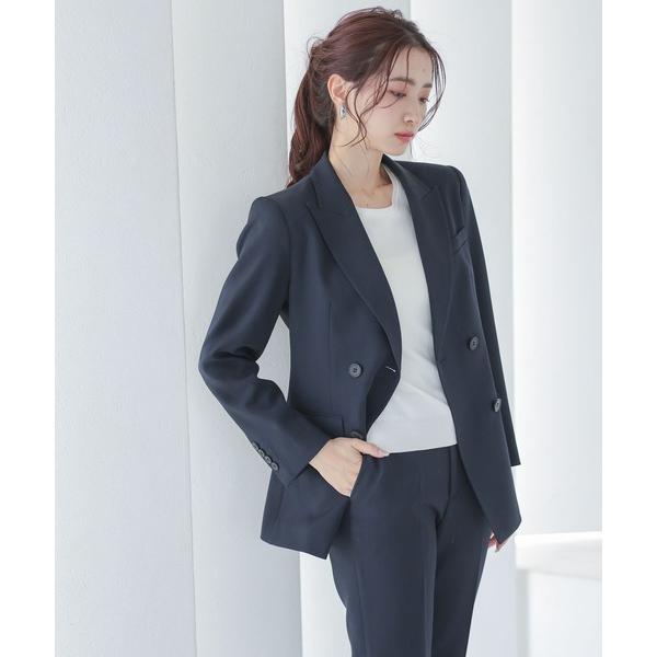 「DRESS PLUS」 パンツスーツ M ネイビー レディース