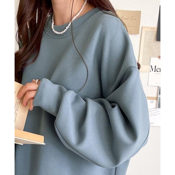 「Java」 長袖カットソー LARGE ブルー レディース