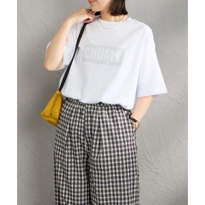tシャツ 「WEB限定」「CHUMS/チャムス」 チャムスロゴ コットンドライ プリントTシャツ レディース メンズ