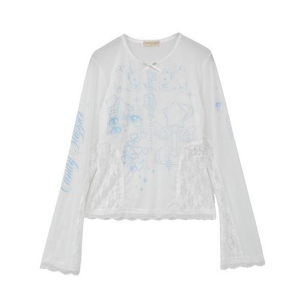 tシャツ MAGICAL GIRL TATTOO LACE トップス レディース メンズ