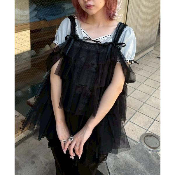 TULLE TIERED ベビードール レディース メンズ