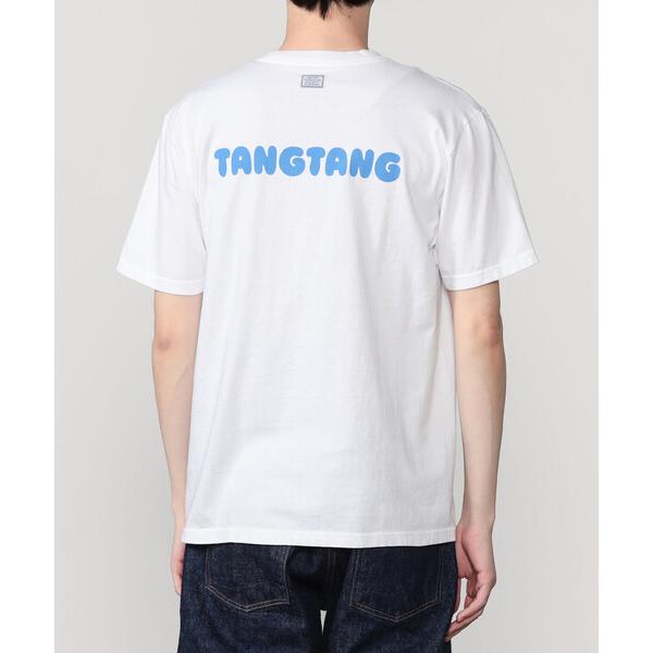 tシャツ TANGTANG | 半袖Tシャツ TANGTANG SKY BLUE MEN メンズ レ...