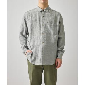 値下げ中【新品未使用】ヤヌーク　シャツ YANUK - YANUK ヤヌーク カジュアルシャツ S 紺 【古着】【中古