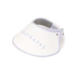 サンバイザー 「PEARLY GATES」サッカーストライプ柄ＢＩＧブリムＶＩＳＯＲ レディース メンズ｜ZOZOTOWN Yahoo!店