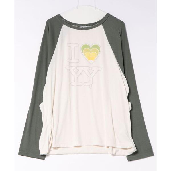tシャツ OPEN Yy/オープンワイワイ/I LOVE YY RAGLAN TEE レディース メ...