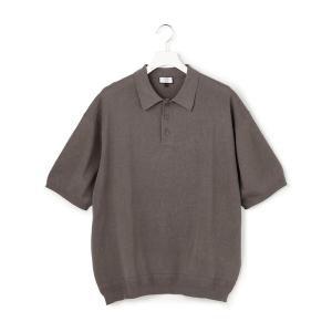 ポロシャツ 「UNISEX」ベーシック ニットポロシャツ メンズ