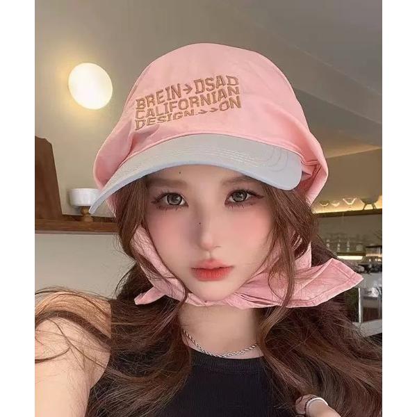 キャップ 帽子 レディース バイカラー サンシェイド キャップ レディース