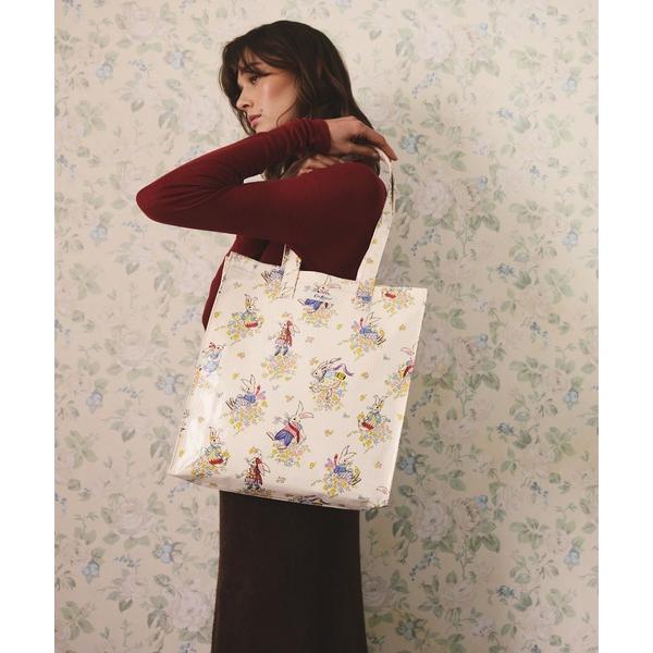 トートバッグ ラージ ブックバッグ Easter Bunnies レディース