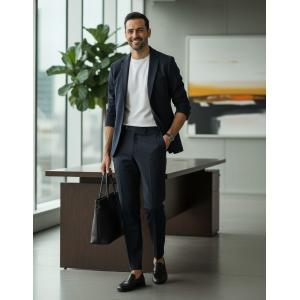 セレモニースーツ セットアップ ライト（軽量）セットアップスーツ　グレー/ブラウン/ネイビー メンズ