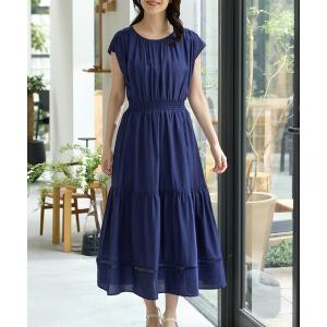 ワンピース 夏 シャーリングワンピースの商品画像