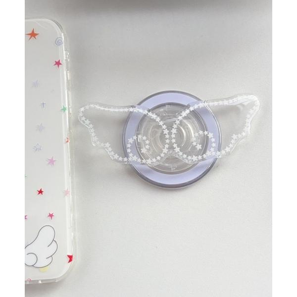 エンジェル ウィング マグネット スマホ スタンド / グリップ