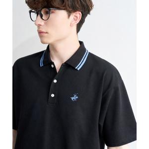 ポロシャツ 半袖 「Beverly Hills Polo Club/ビバリーヒルズ ポロクラブ」別注 ワンポイント ロゴ刺繍 半袖 ポロシャツ メンズ レディース