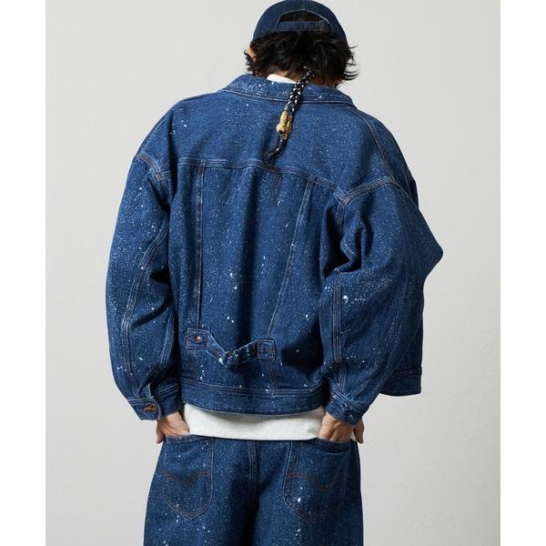デニムジャケット gジャン SUPERSIZED ビッグシルエットカウボーイデニムジャケット/ギャラ...