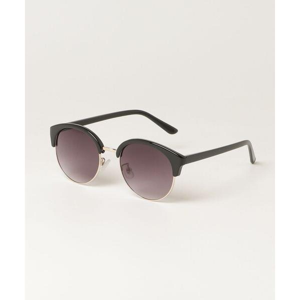 サングラス ヴィンテージ調 ブローライン コンビフレーム サングラス メンズ レディース