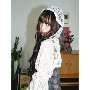 カーディガン 「MINAMI×jouetie」レースボレロフーディ レディース