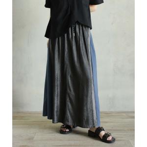スカート 冷感コンビスカート