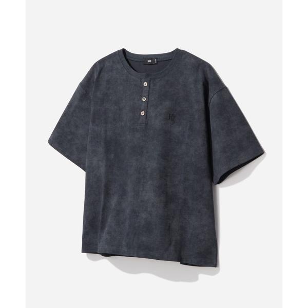 tシャツ ピグメントロゴヘンリーカット(HARE) メンズ
