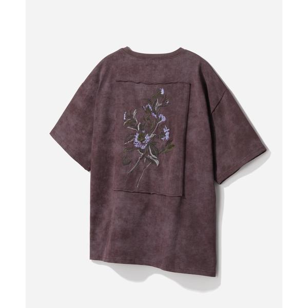 tシャツ ピグメントバッグフラワーカット(HARE) メンズ