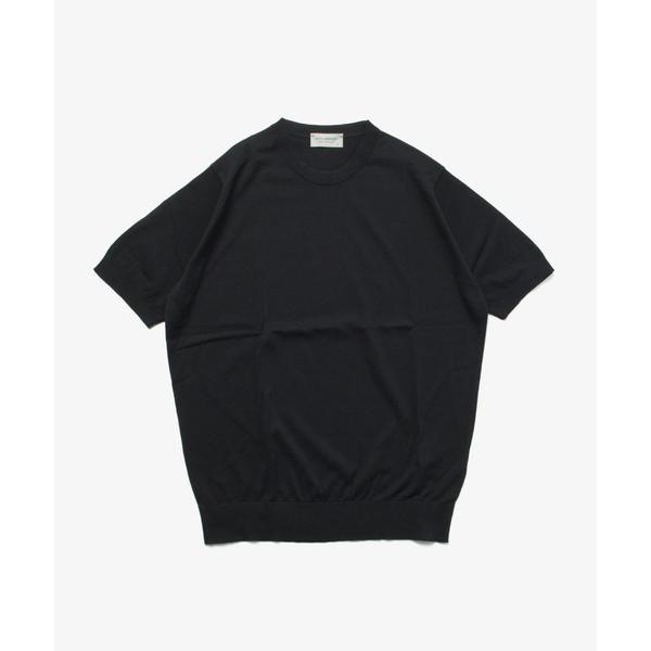 セーター ニット JOHN SMEDLEY / KEMPTON 30G コットンニット クルーネック...